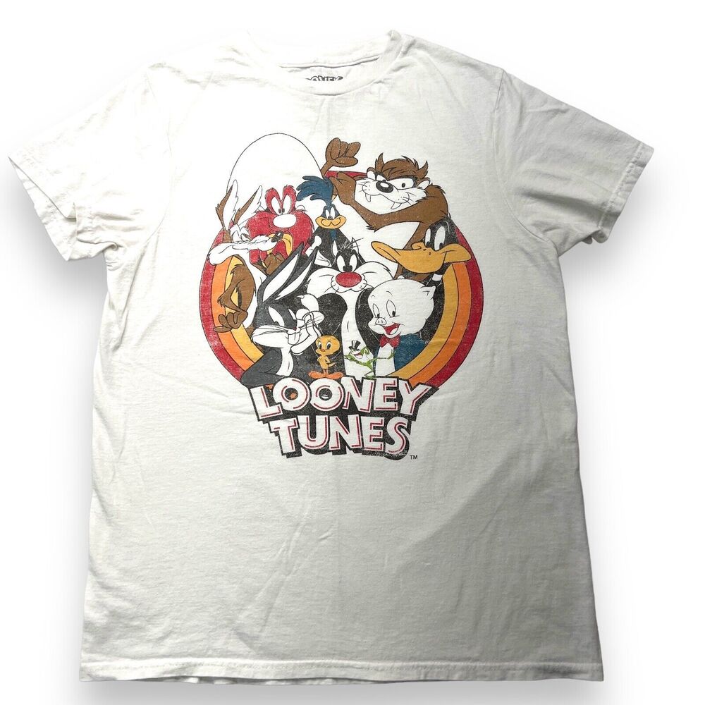 Looney Tunes Y2K Women's T-Shirt Sz. S